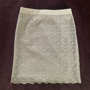 The Limited Lace Skirt Sz.4 in Lavender